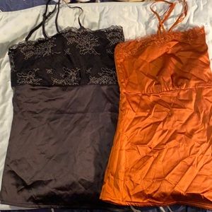 2 Cami/shells size xl NY and Co